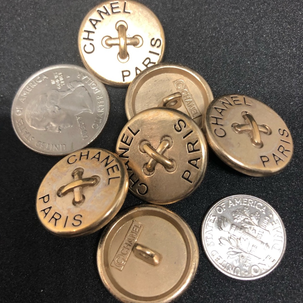 Chanel buttons